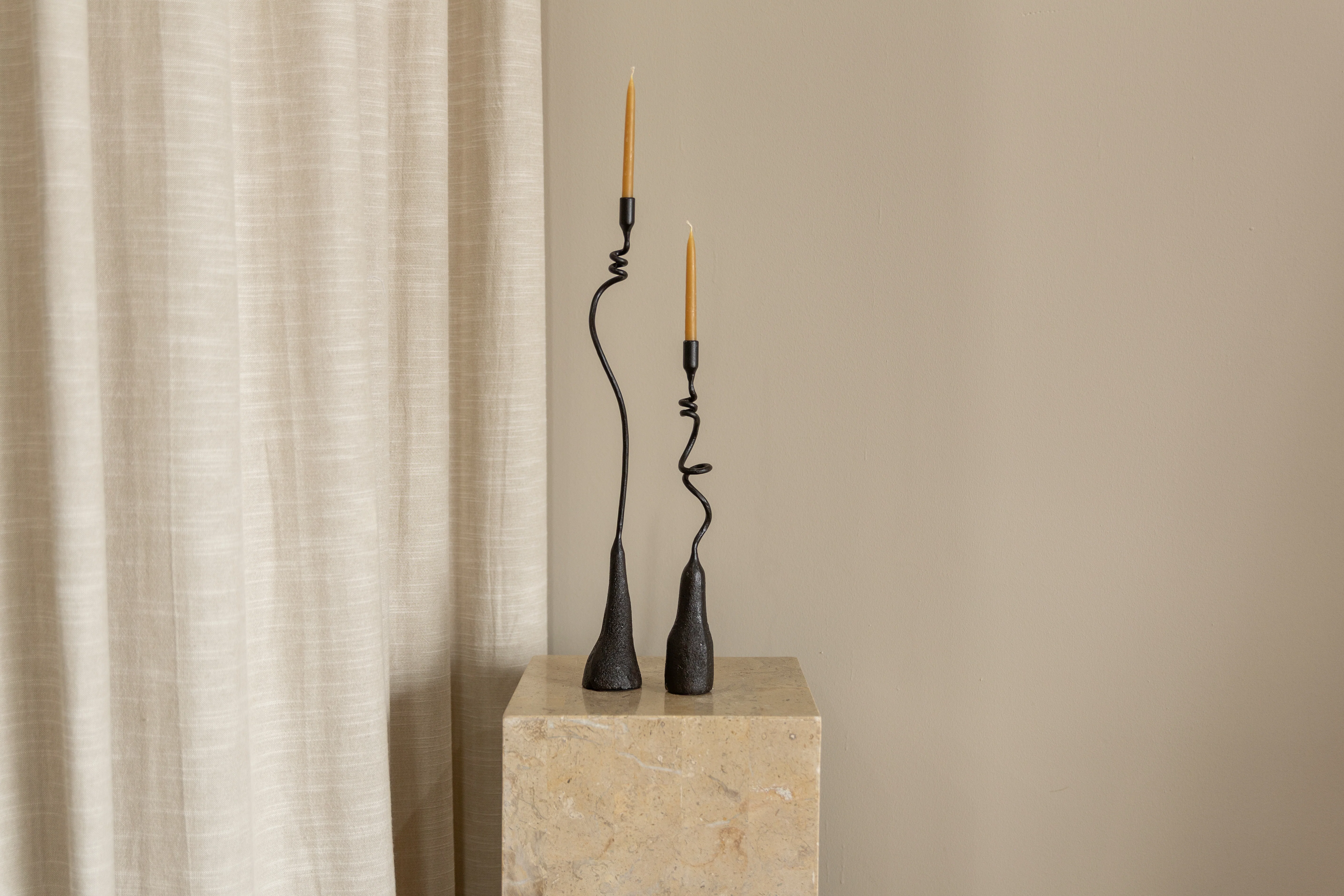 Cats & Jasmine Candlestick - Image 4