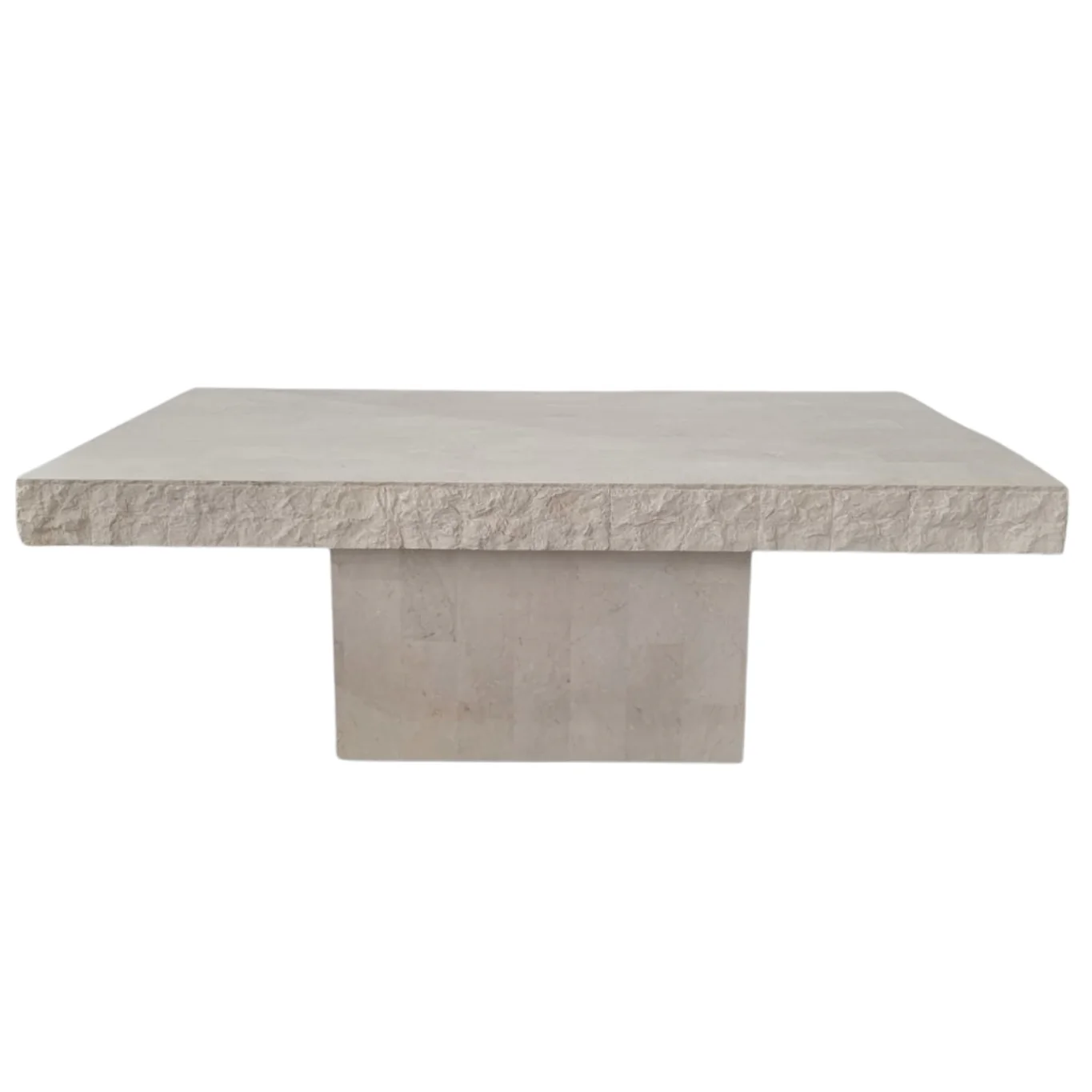 La Via Coffee Table | Spanish Beige Marble - Image 2