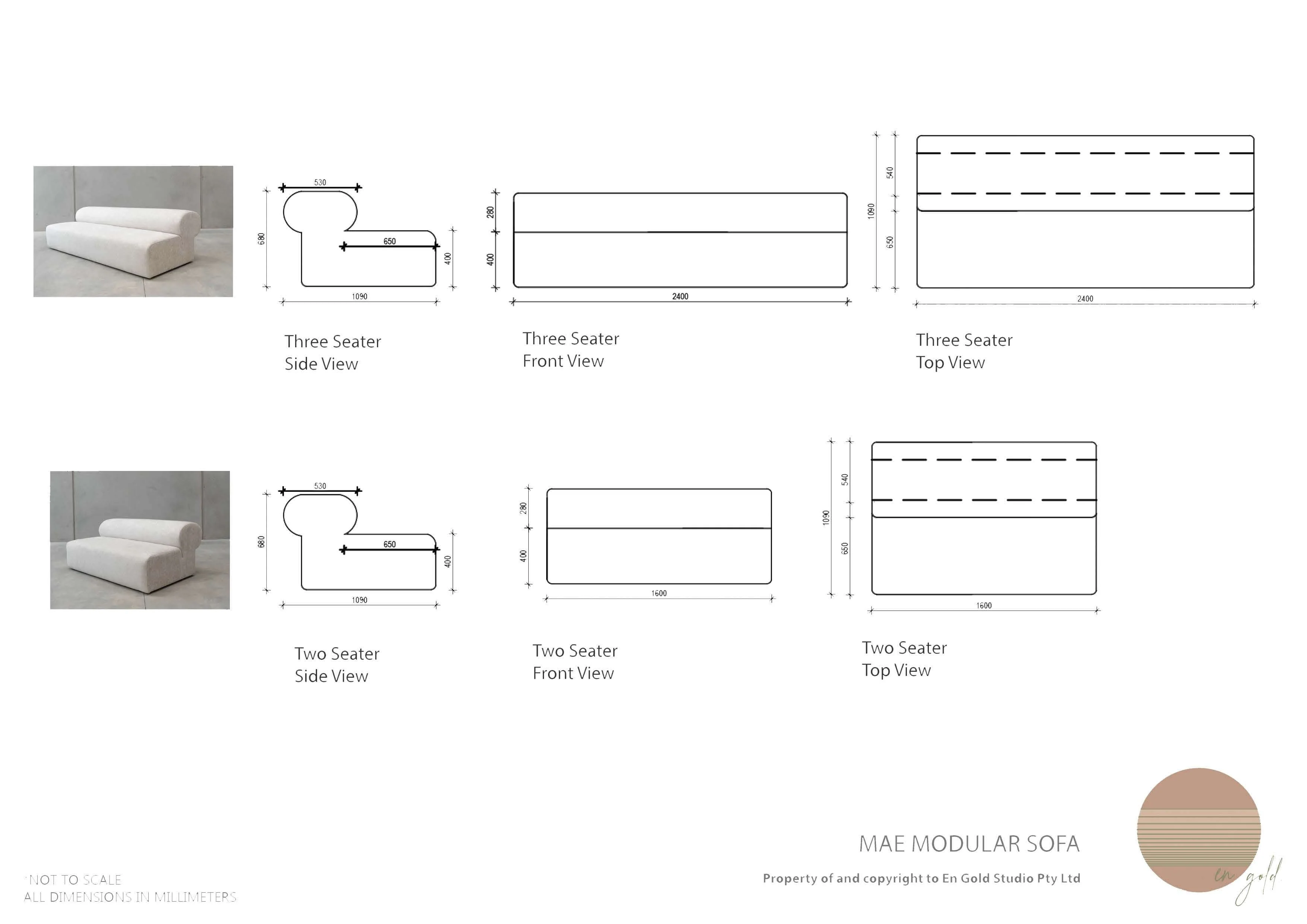 Mae Modular Sofa | Custom - Image 15