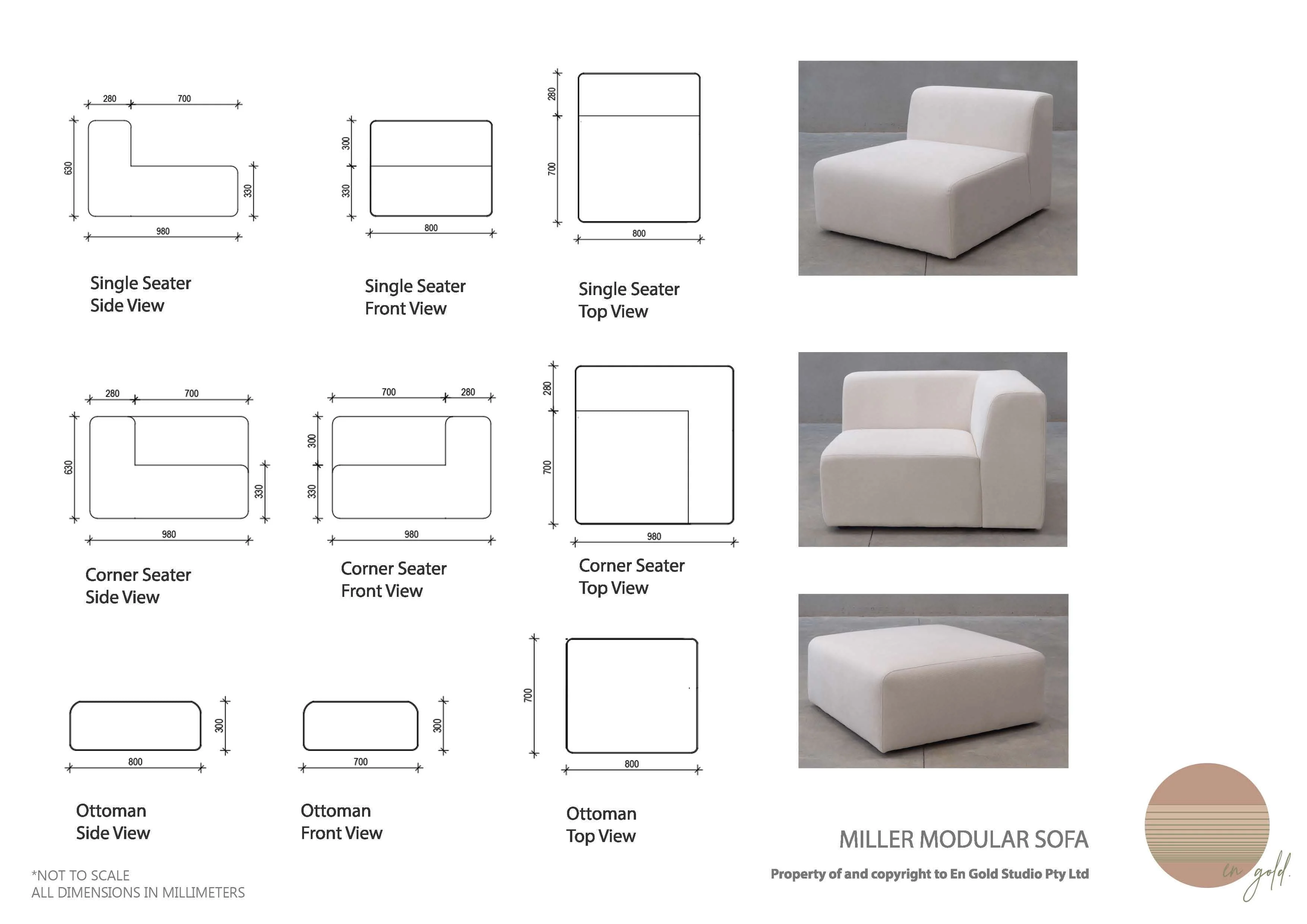 Miller Modular Sofa | Custom - Image 20
