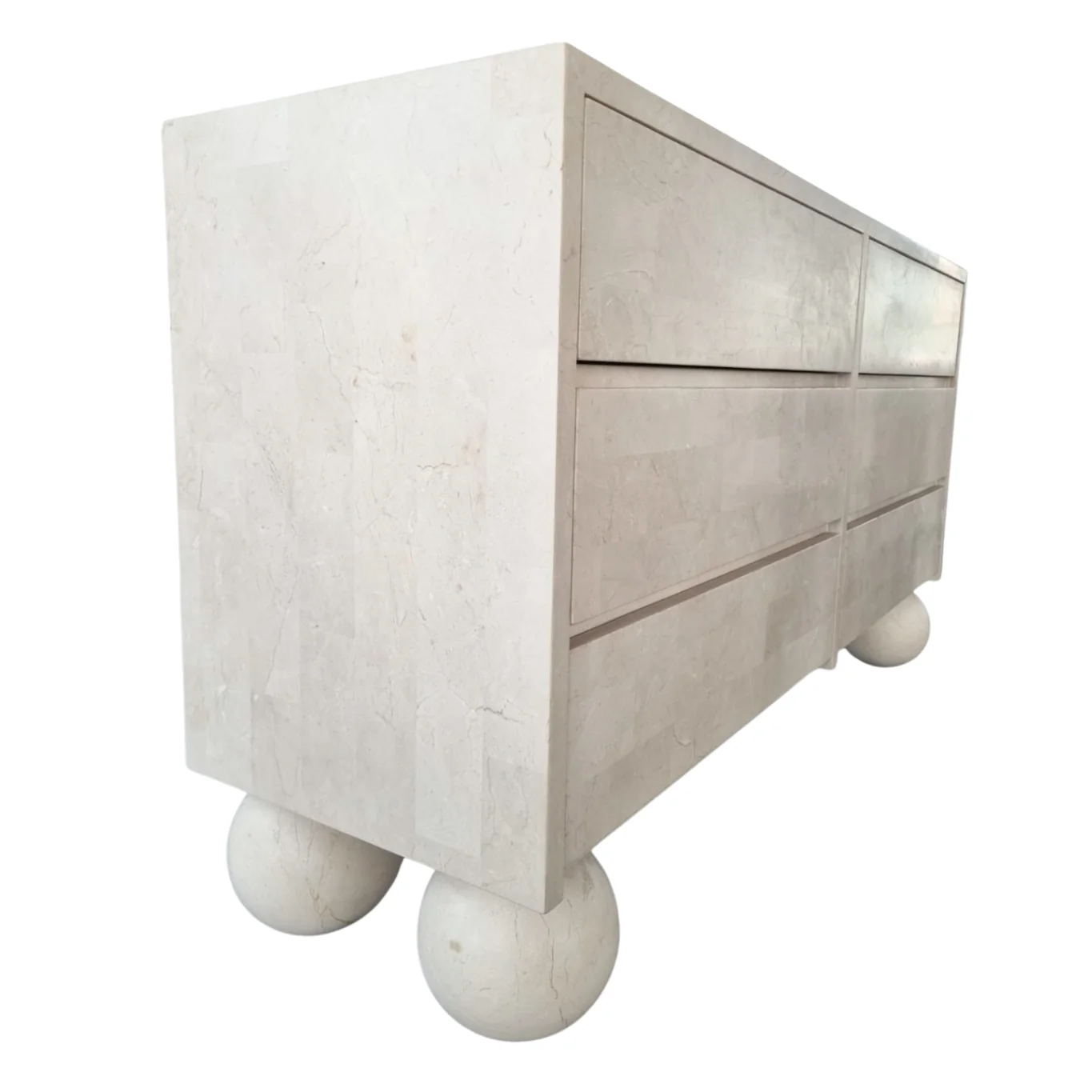 Miro Chest of Drawers | Spanish Beige Marble - Image 4
