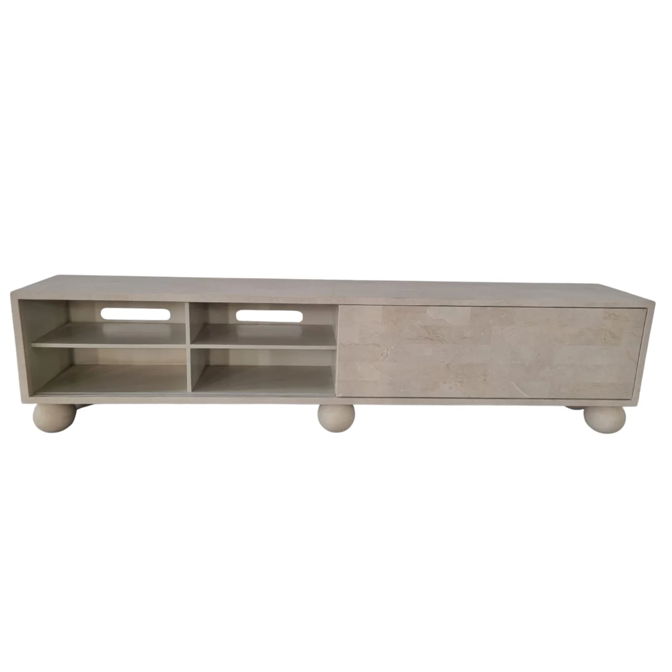 Miro Entertainment Unit | Spanish Beige Marble - Image 5