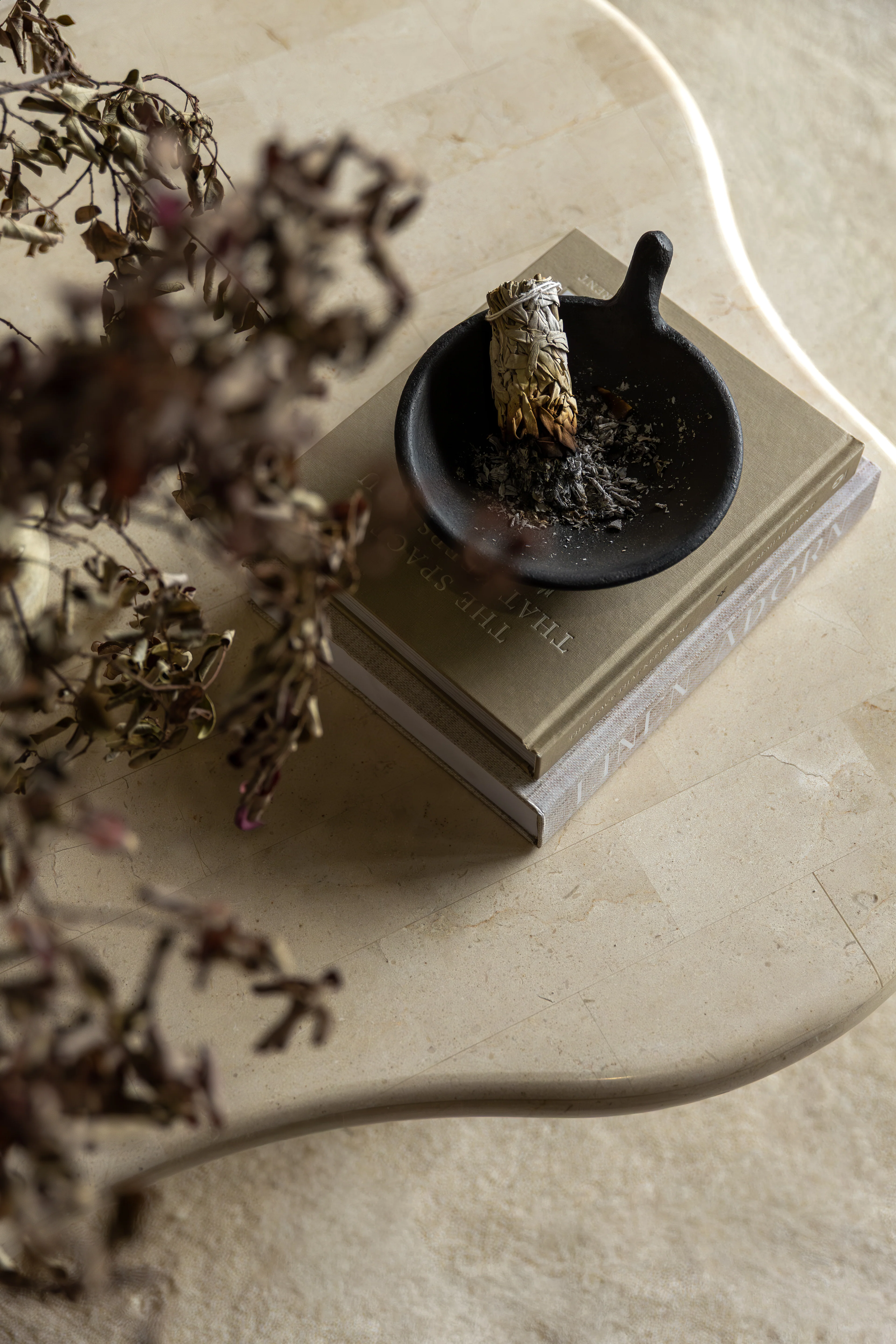 Paradis Coffee Table | Spanish Beige Marble - Image 3