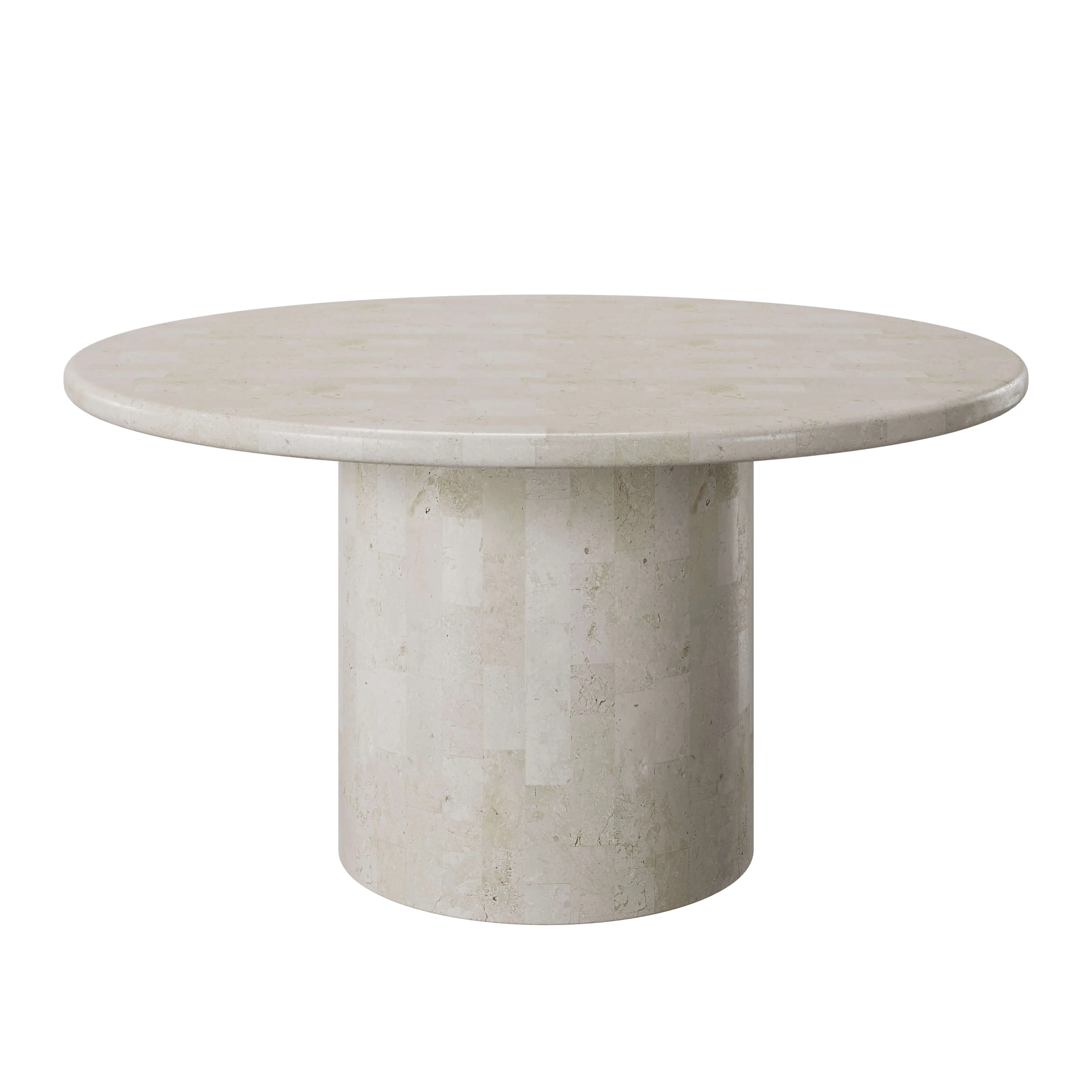 Paradis Round Dining Table | 160cm | Spanish Beige Marble - Image 3