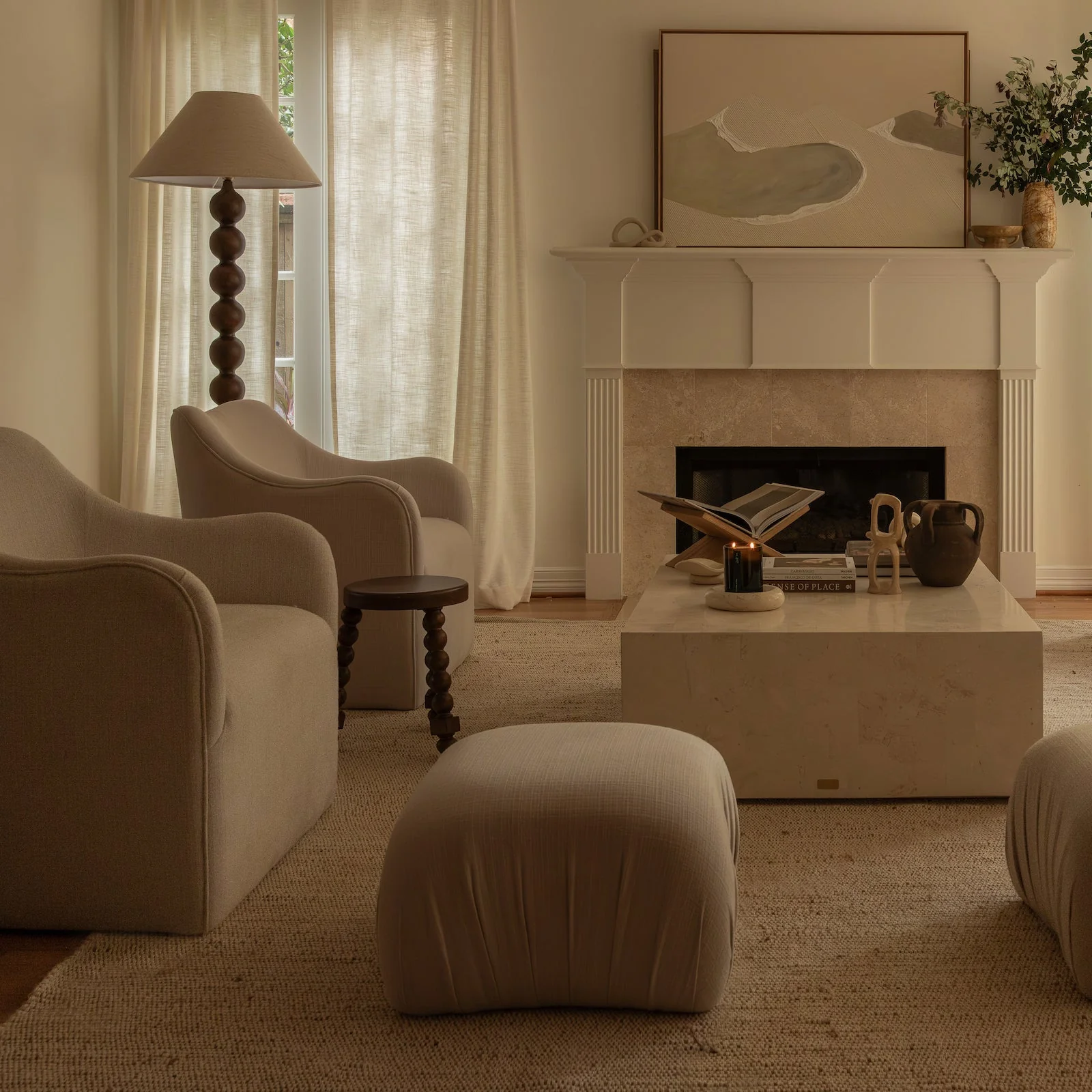 Sable Lounge Chair | Woven Ivory - Image 3