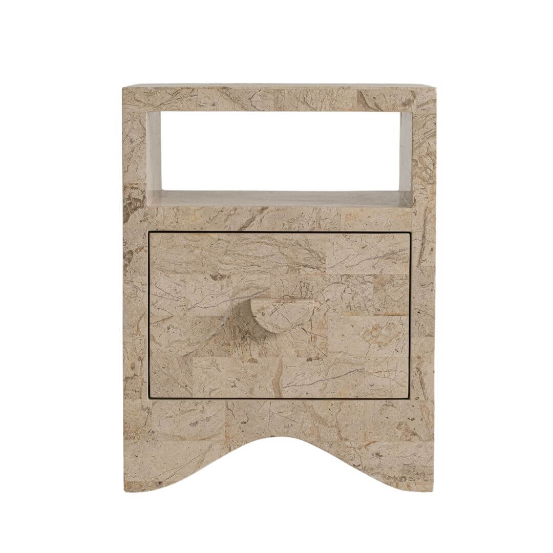 Sable Side Table | Cream Stone - Image 4