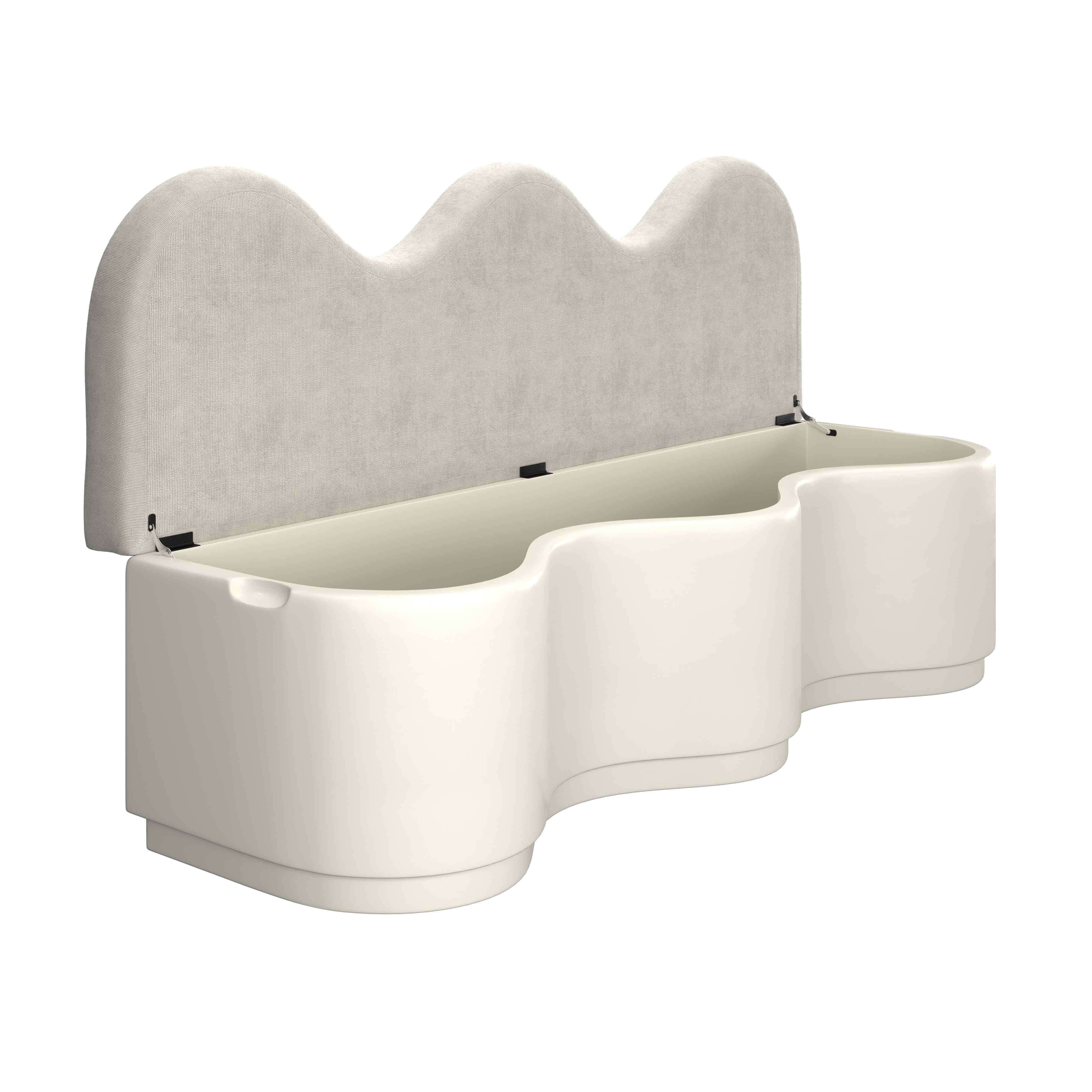 Triana Bench | Cream - Image 4