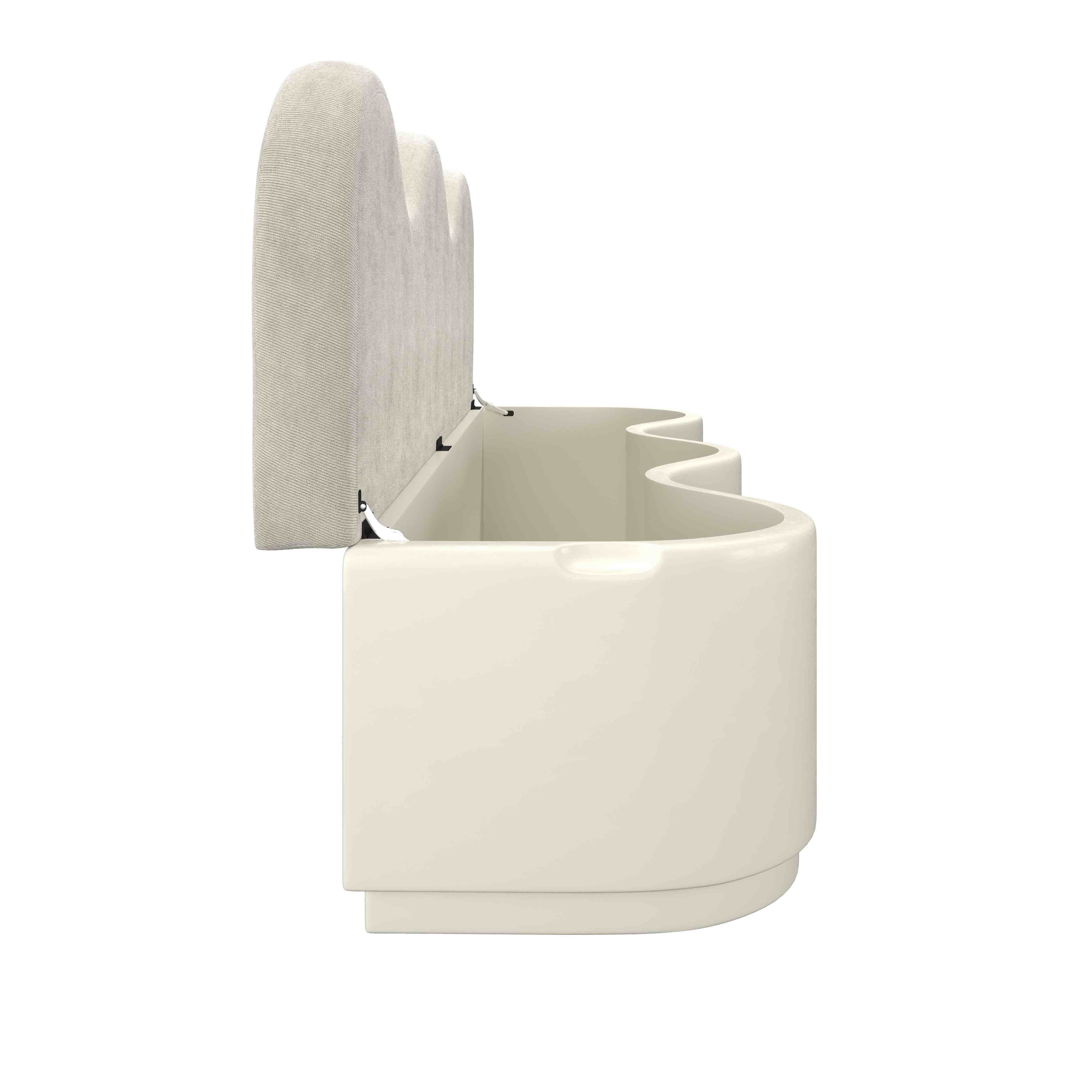 Triana Bench | Cream - Image 8