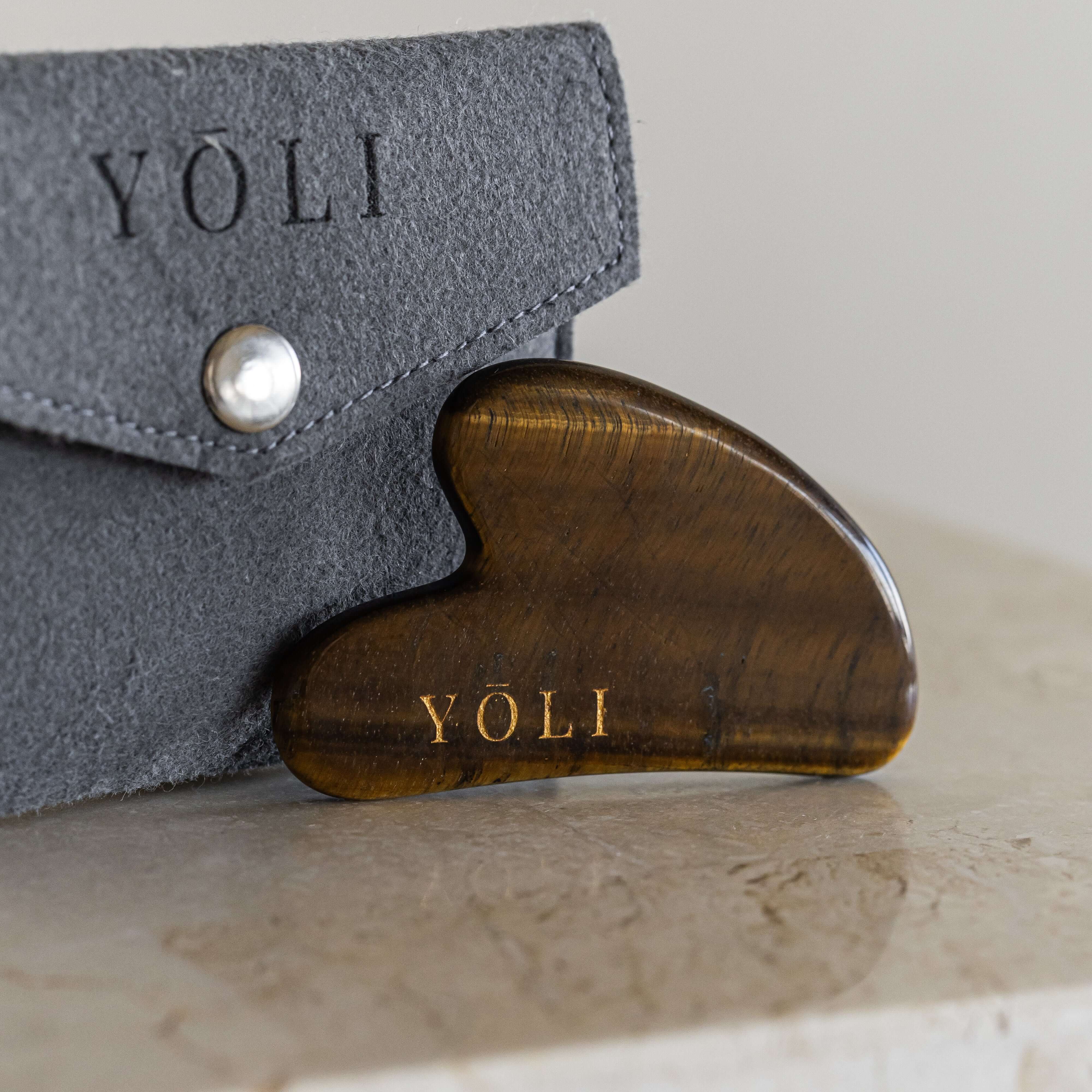 YŌLI Tiger Eye Gua Sha - Image 6