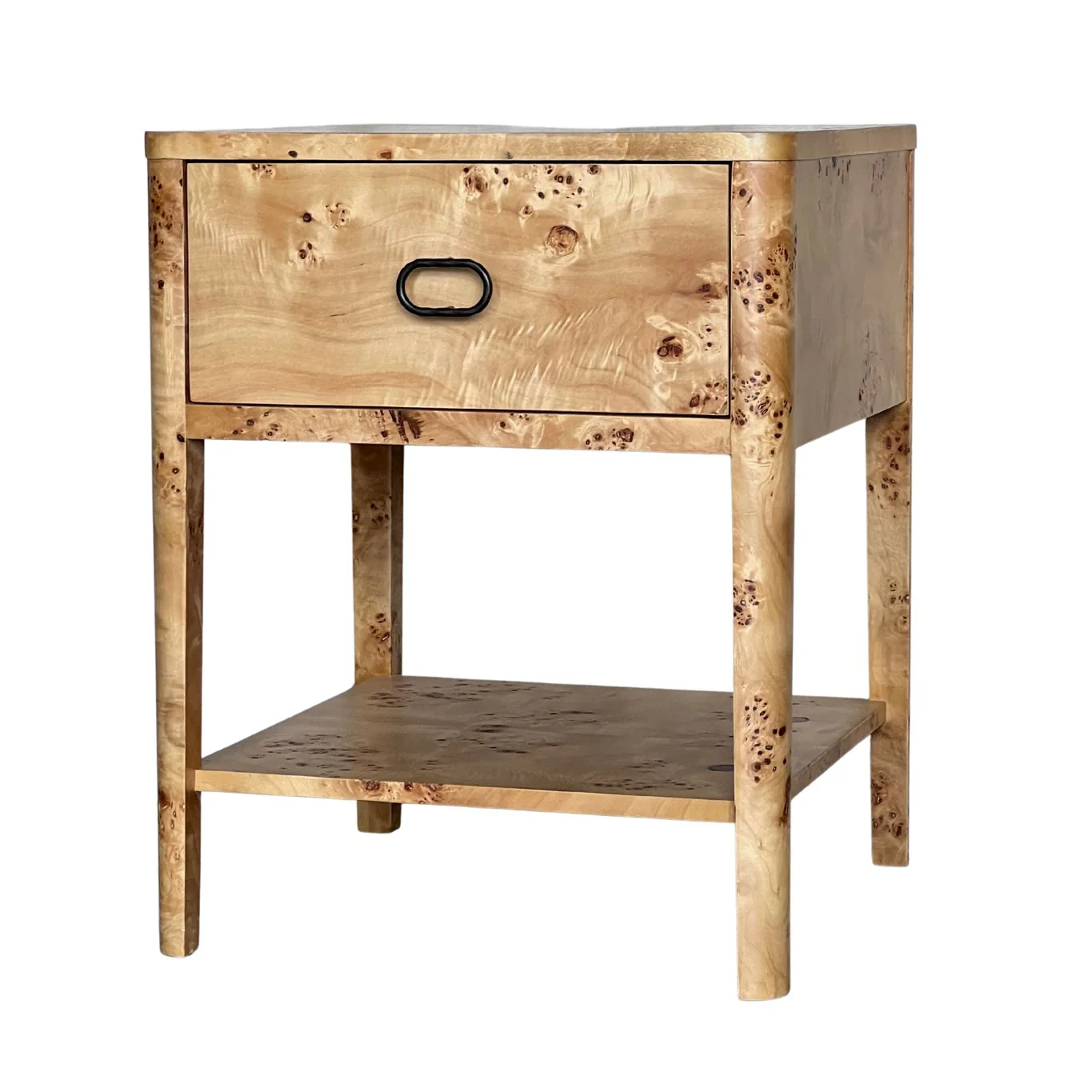 Zephyr Side Table | Honey Burl - Image 4